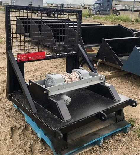 quick attach excavator attachment pulling off of my skid steer|skid steer recovery winch attachment.